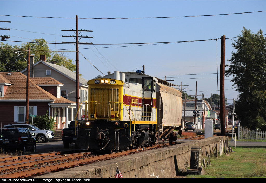 A Busy Morning on the Buffalo Line